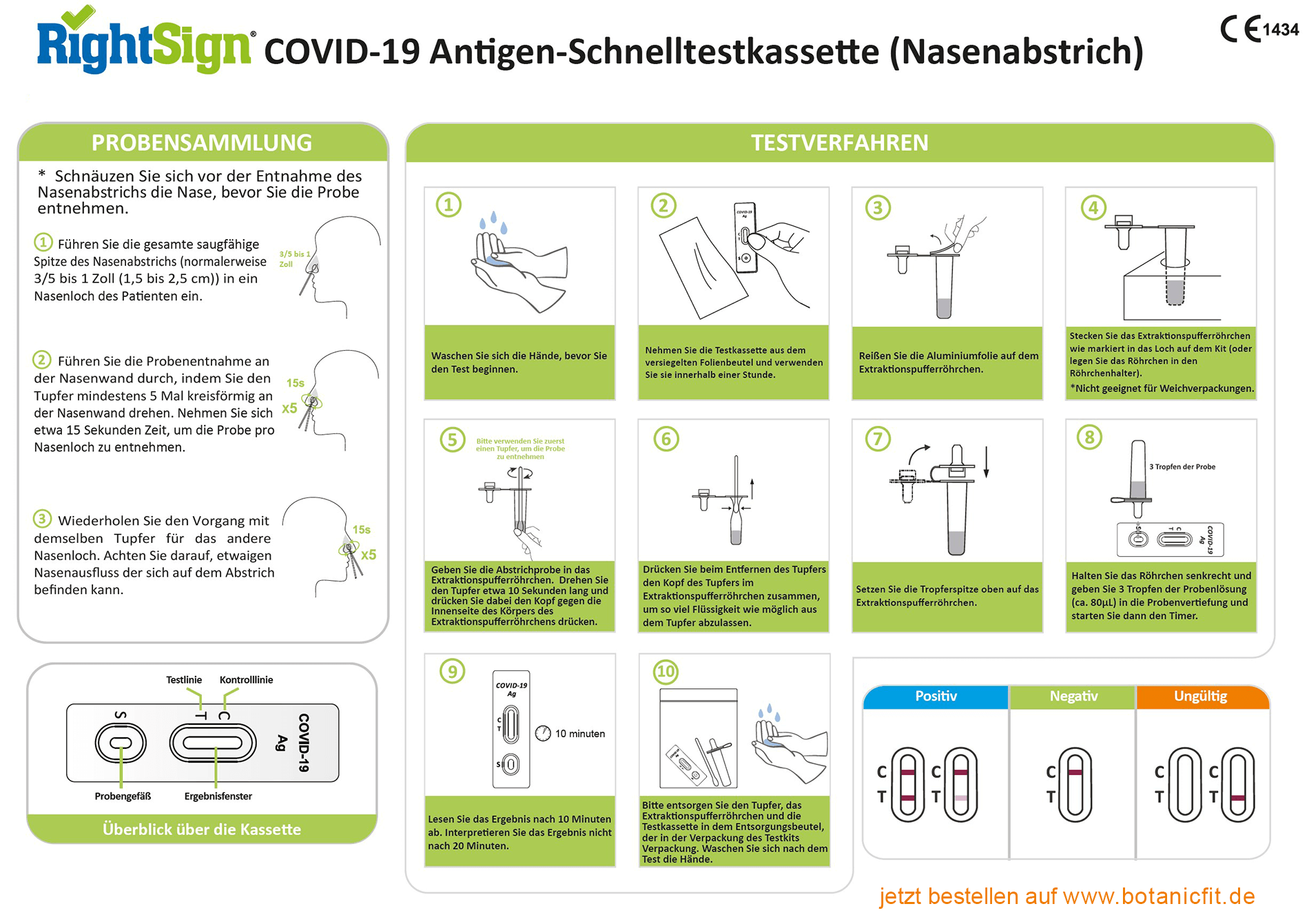 RightSign Anleitung Gebrauchsanweisung