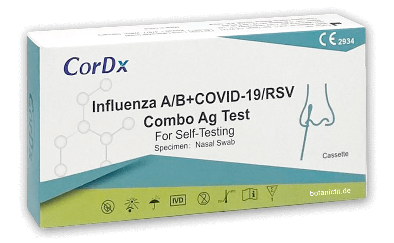 CorDx Combo Schnelltest ️ Covid-19   RSV   Influenza Kombi-Test