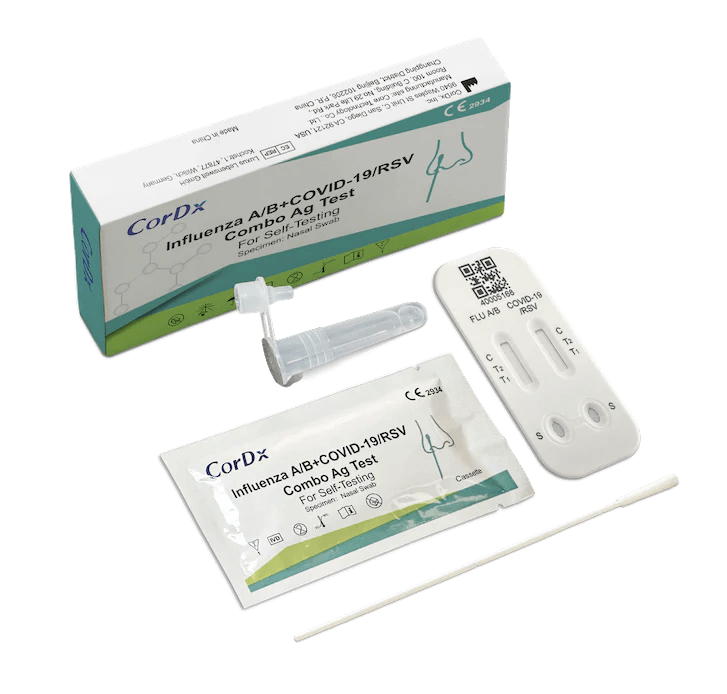 Kombi-Test CorDx RSV Corona Influenza 4in1