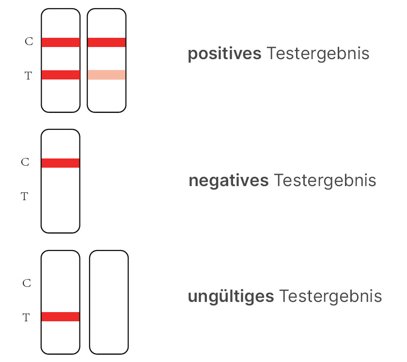 Schnelltest positiv